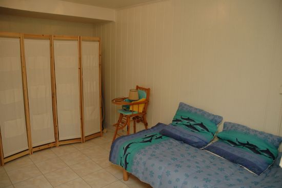 Coin Rangement avec 1 lit d'appoint de 90, Canapé, nécessaire pour Bébé  Les Mésanges Leycuras